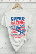 Speed Racing Car Graphic Tshirts