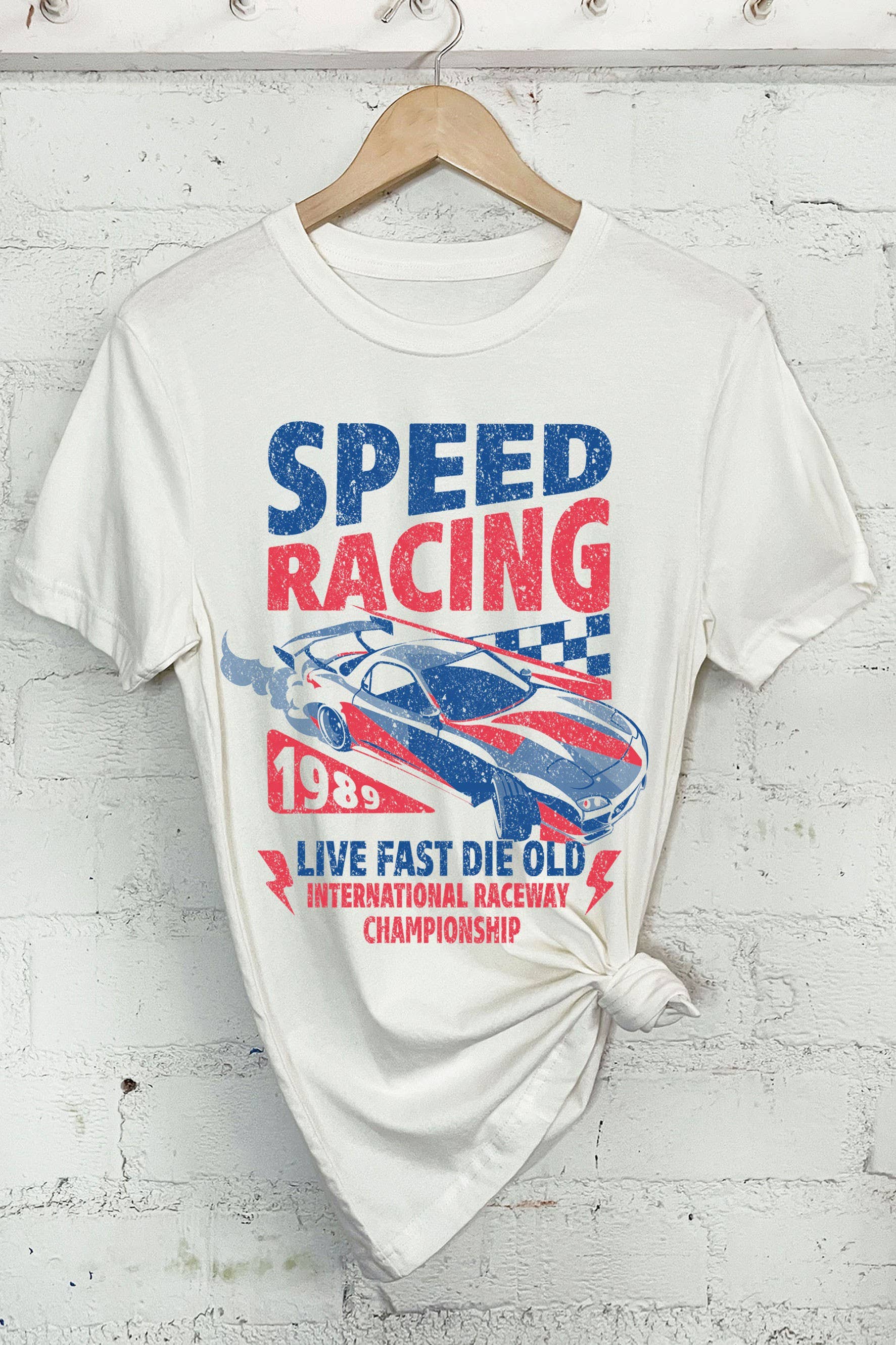 Speed Racing Car Graphic Tshirts