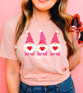 Gnome Valentine - Valentine's Day Gnome Heart Cute T-Shirt