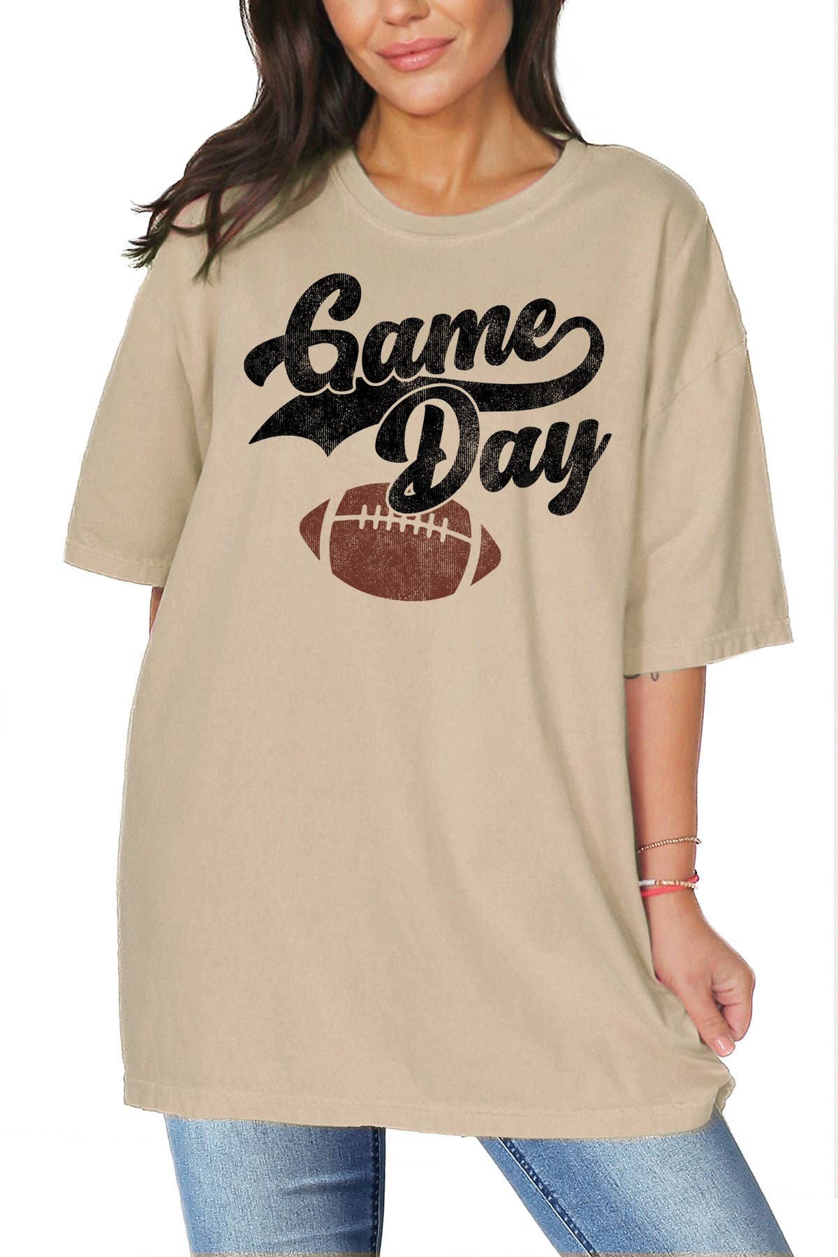 MB2028OT Women Game Day - Unisex Oversize Tee