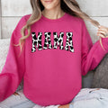 Mama, Retro Cow Print, Varsity, Mother's Day Sweatshirt