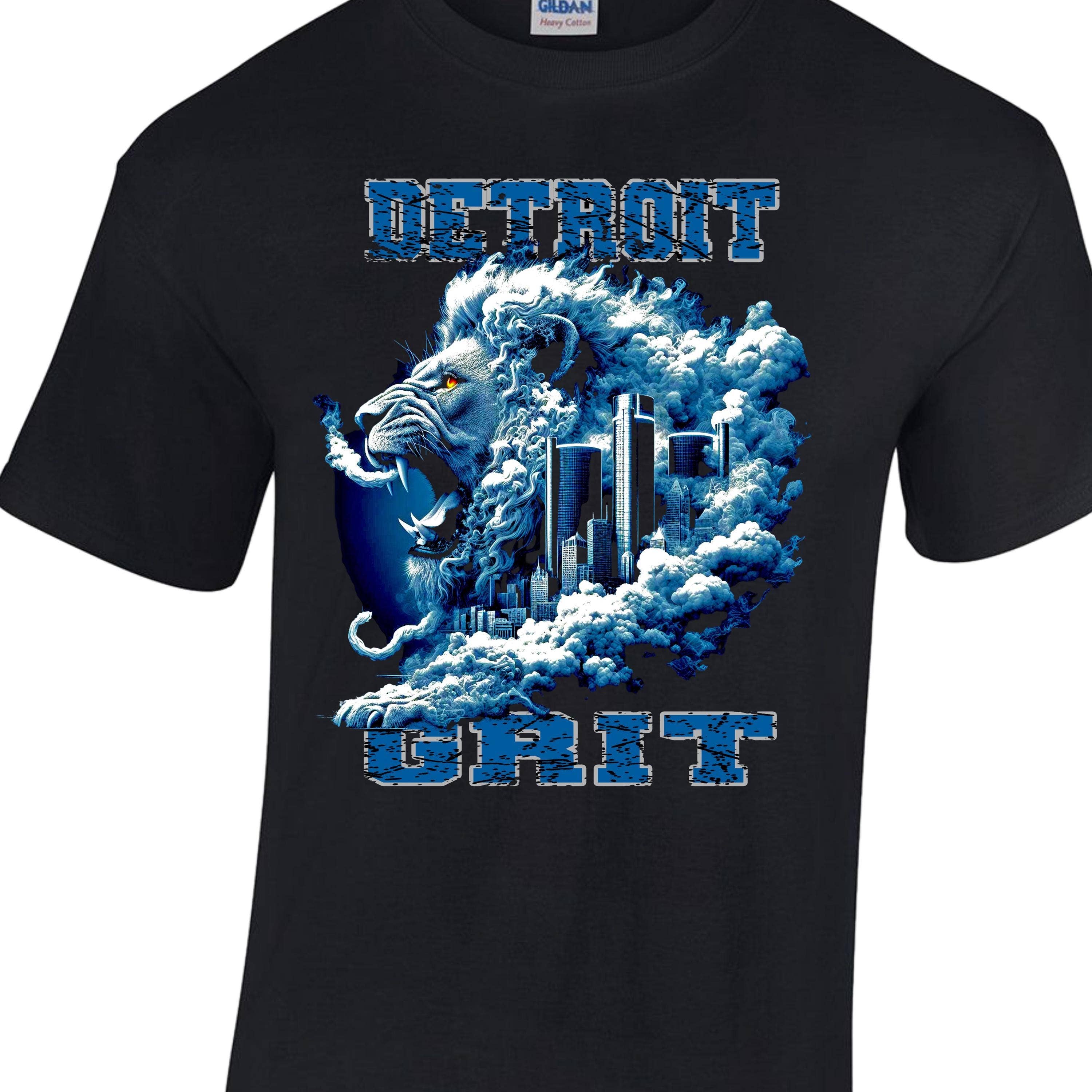 Detroit Lions Grit Game Day Fan Tee Shortlong Sleeve