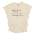 Hometown Definition Personalized Tee
