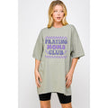 Praying Moms Club  Vintage Graphic  Oversized Tee