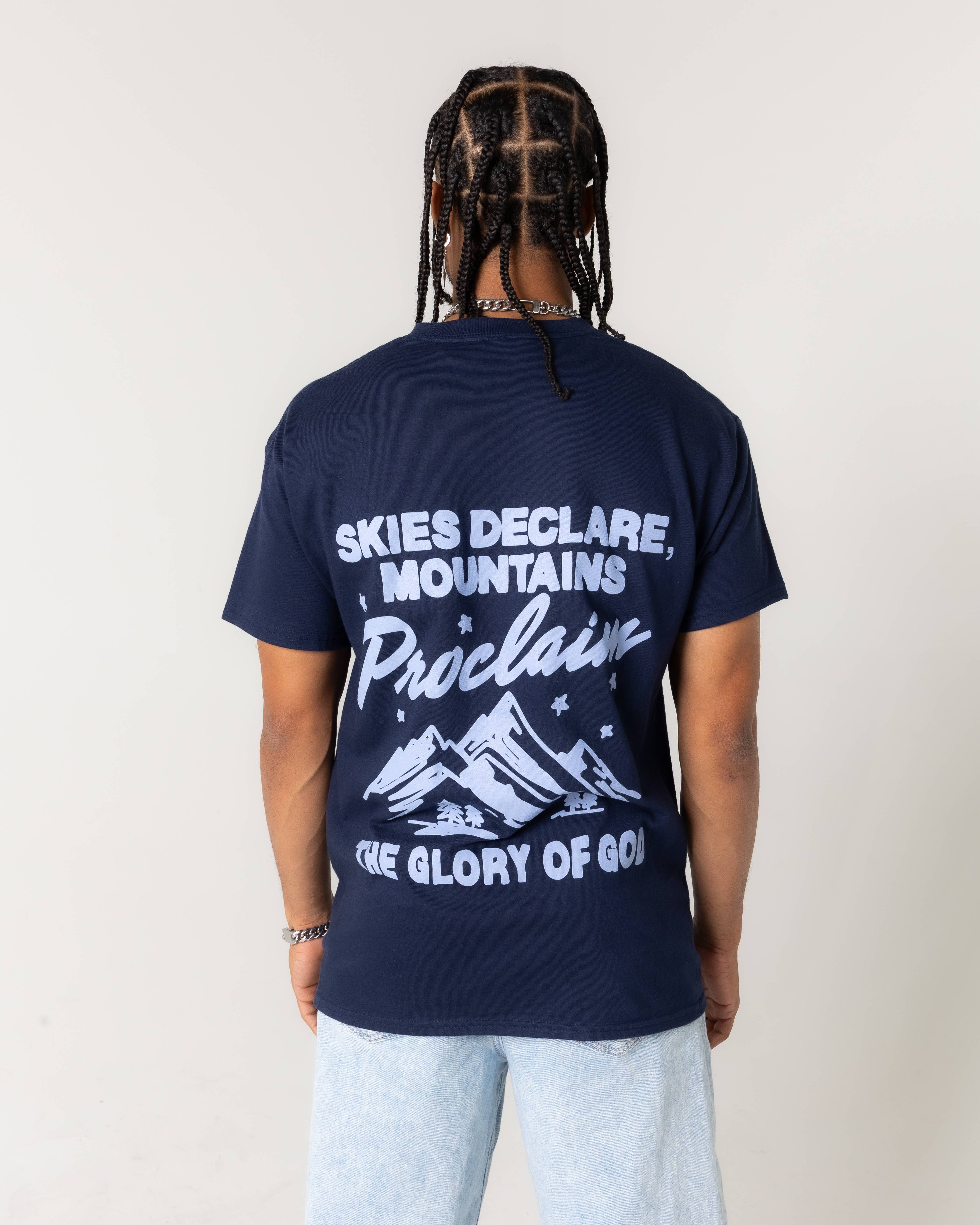 "Glory of God" Tee || Navy