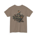 Trump Hunting Boat Tee - Outdoor Adventure Camo Shirt
