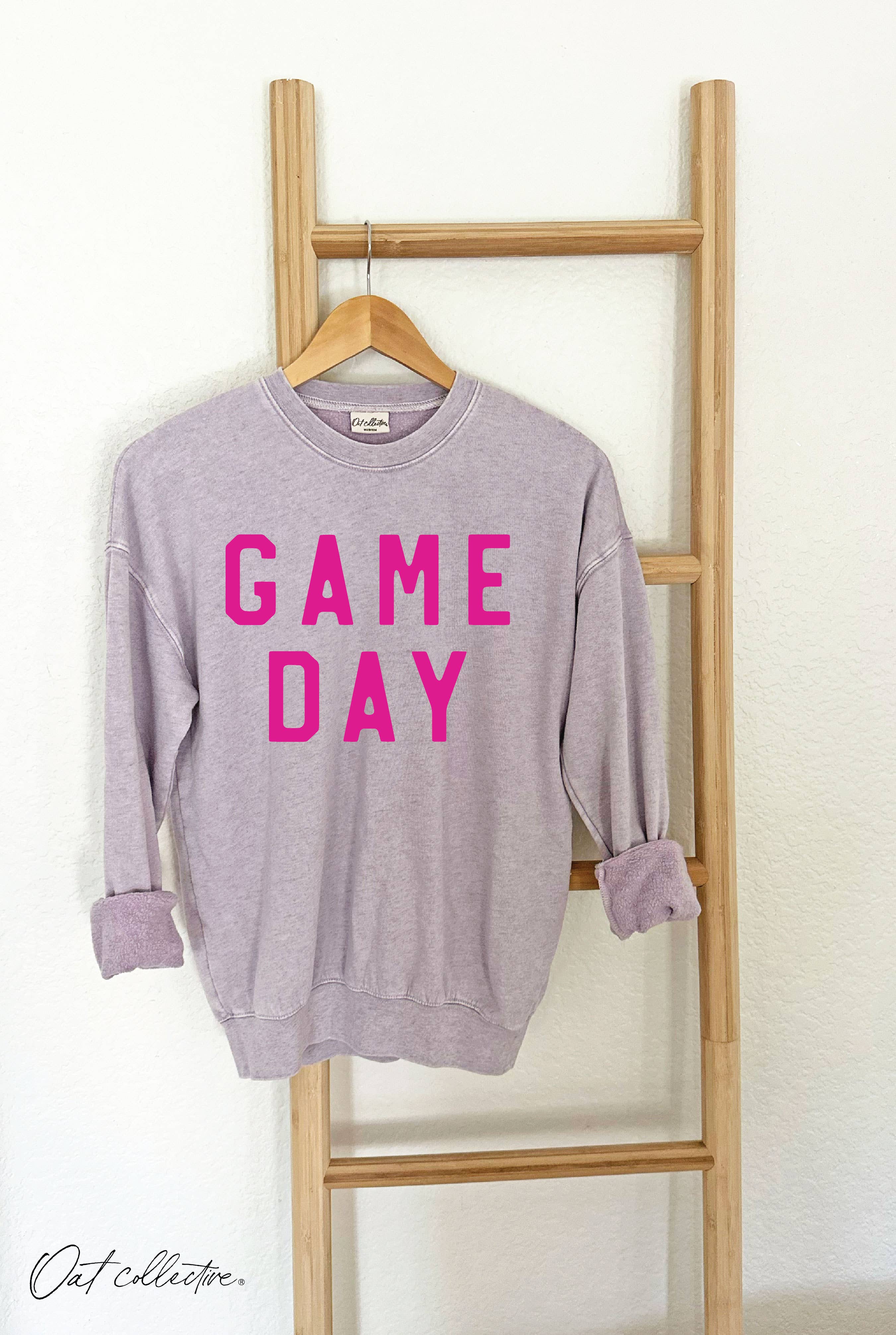 Game Day Heather Mineral Graphic Sweatshirt