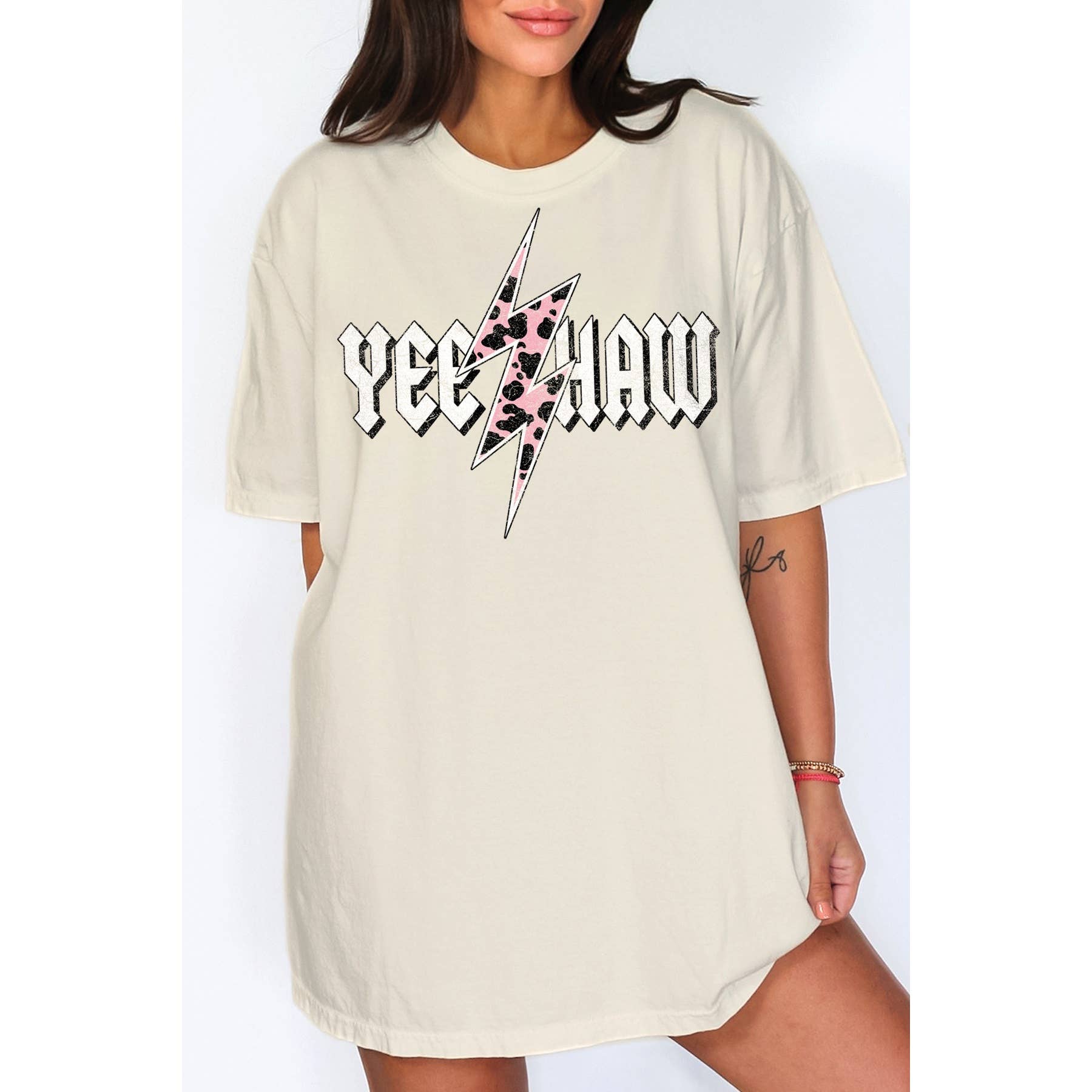 Unisex  Oversized -Yee Haw Thunder