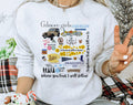 Gilmore Girls Collage - Star Hollow Luke's Diner Sweatshirt