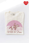 Wild and Free Plus Mineral Graphic Top