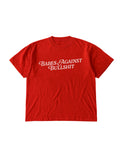Babes Against Bullshit Feminist Womens Graphic Tee - Red