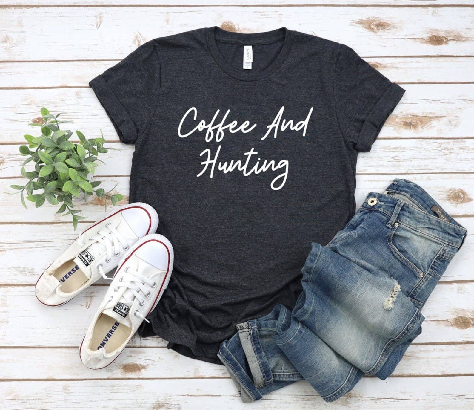 Coffee and Hunting T-Shirt
