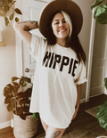 Hippie Boho Women's Graphic Tee Tee - Ivory