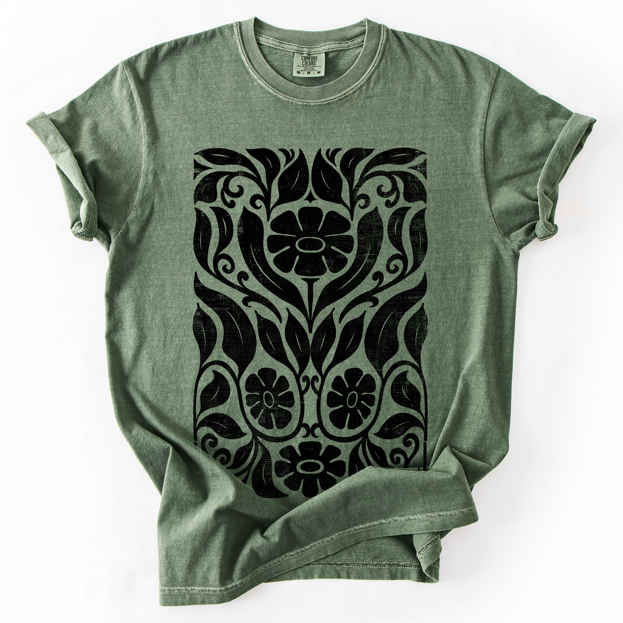 Big Bloom Daisy Flower, Vintage Boho, Nature, T-Shirt