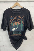 Sacuaro Cactus Graphic Oversized Tshirts