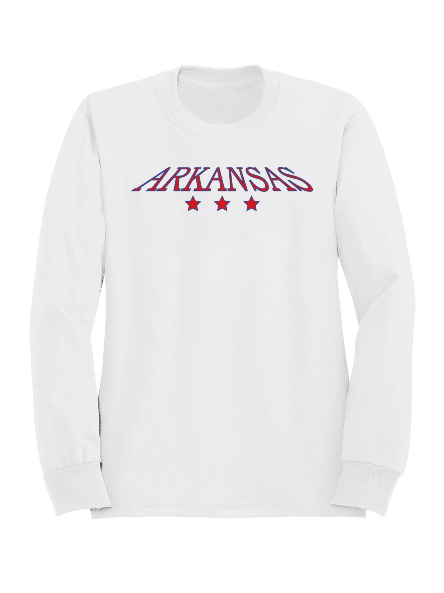 Arkansas Pride Stars Design Women's Sweatshirt