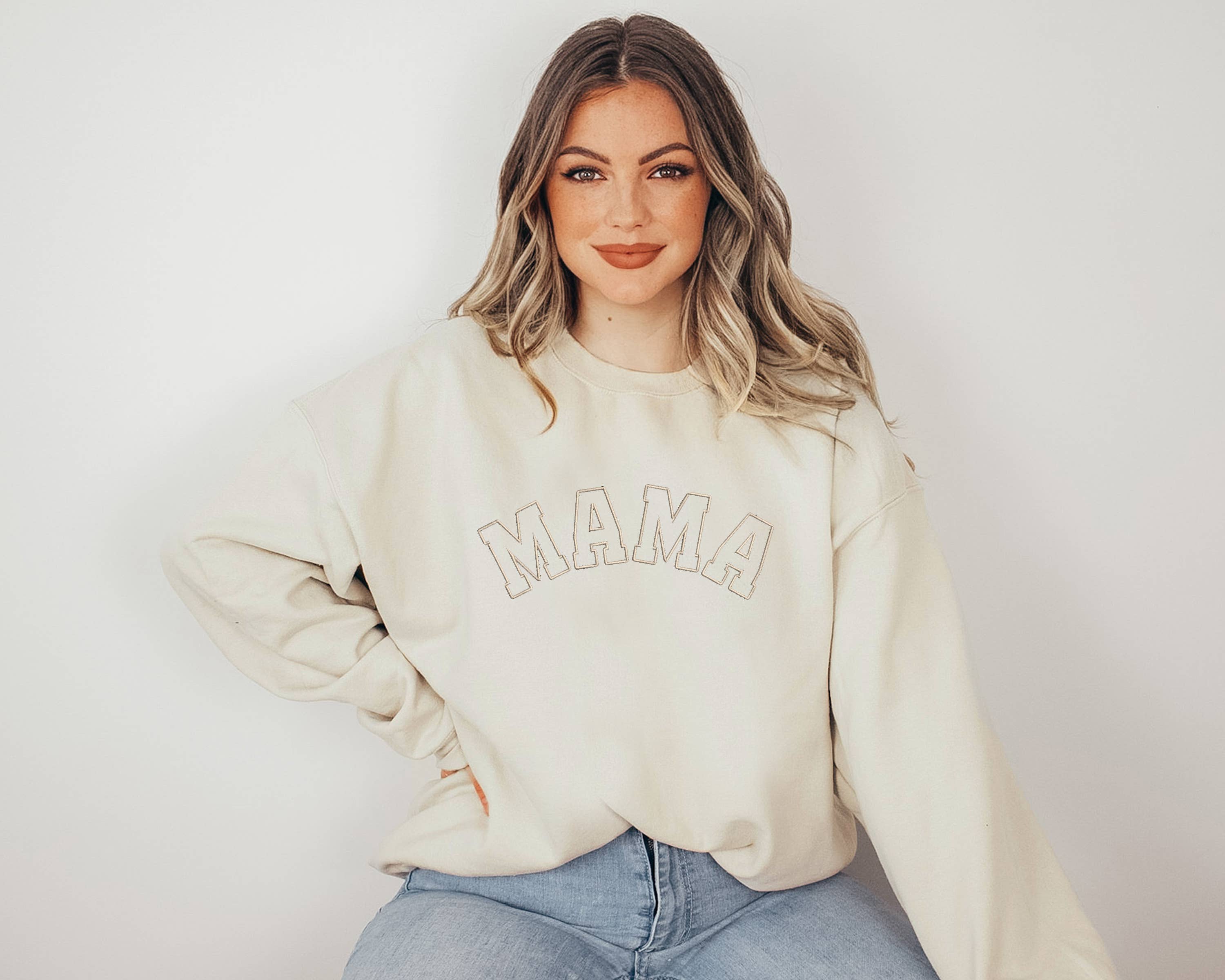 Mother's Day Gifts, Gift For Mom, Mama Sweatshirt