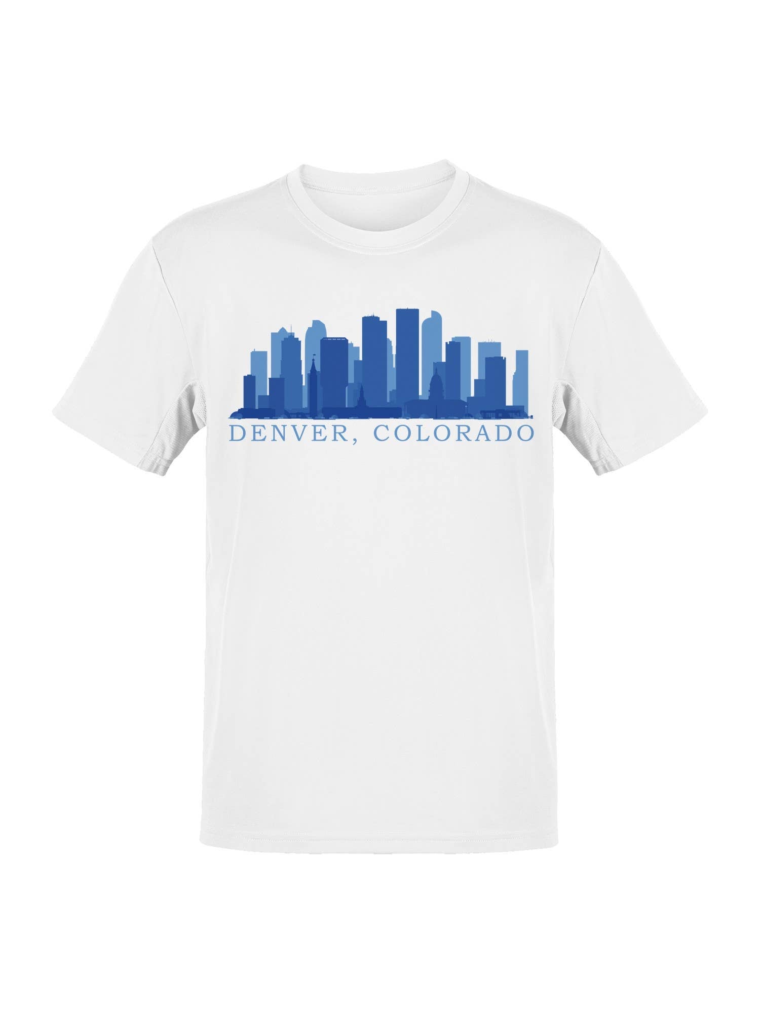 Denver Colorado Skyline Graphic Men's T-Shirt