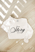 True Story John 3:16 Mineral Washed Long Sleeve Graphic