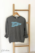 Game Day Pennant Heather Mineral Graphic Sweatshirt