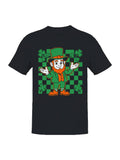 St. Patrick's Day Lucky Checkerboard Men's Tee