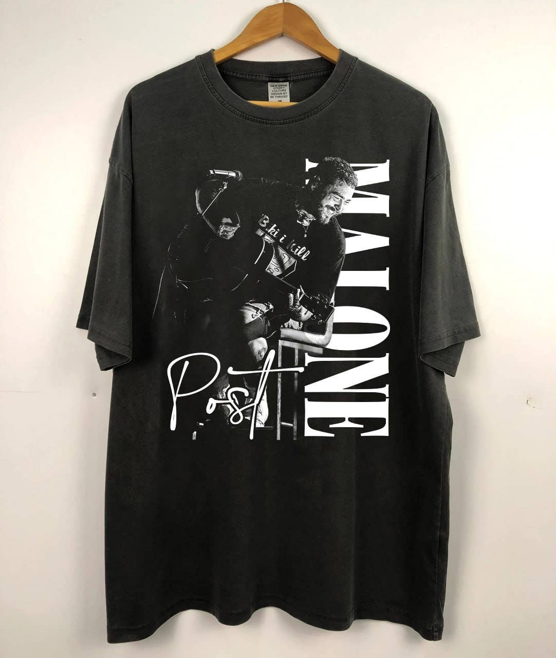 Retro Posty Vintage Graphic Tee - Music Fan Gift Shirt
