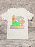 Vintage Hot Dad Summer Men's T-Shirt