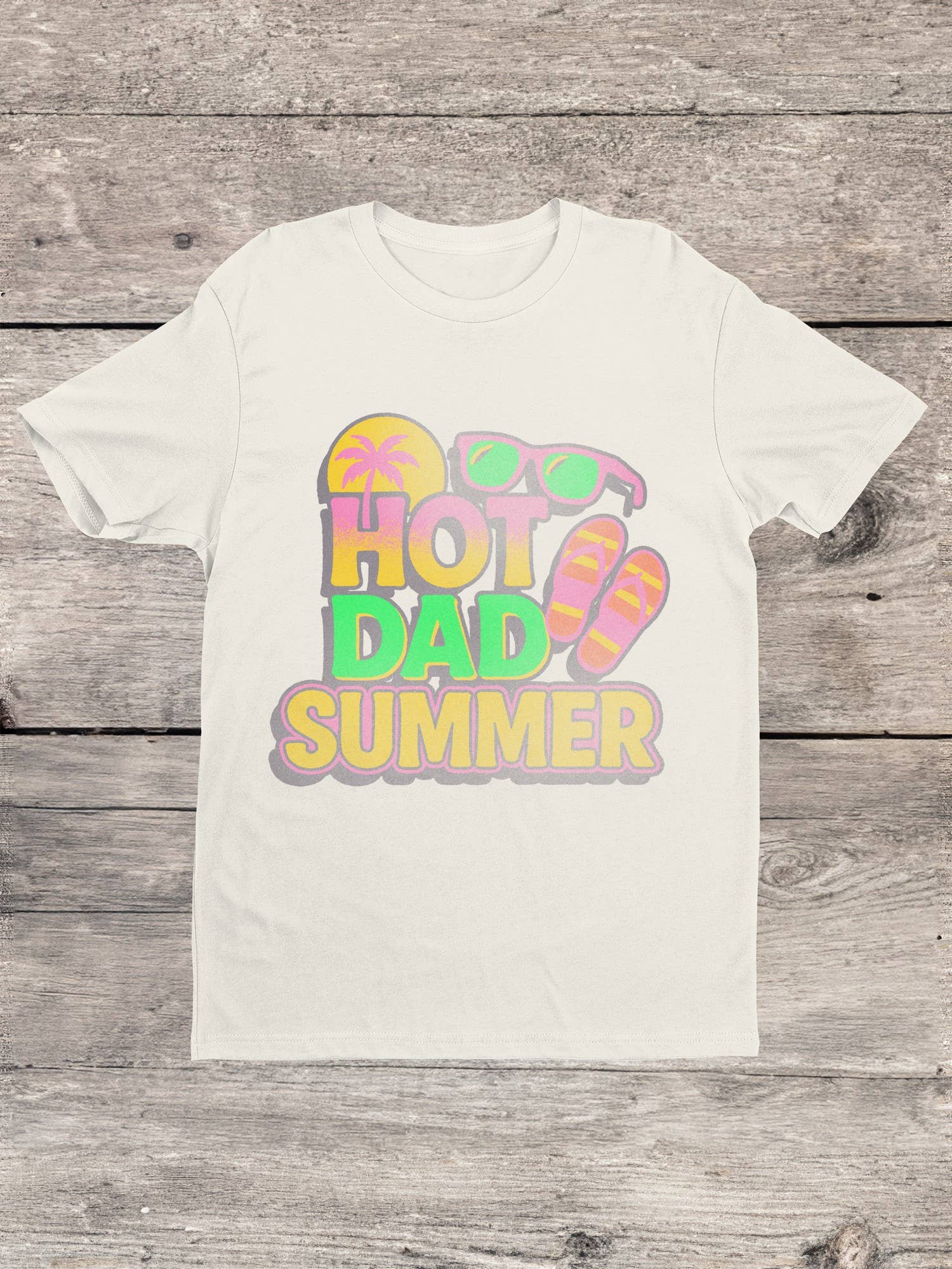 Vintage Hot Dad Summer Men's T-Shirt