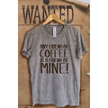 Coffee Is Friend of Mine Mineral Wash Vintage  Graphic  Tee