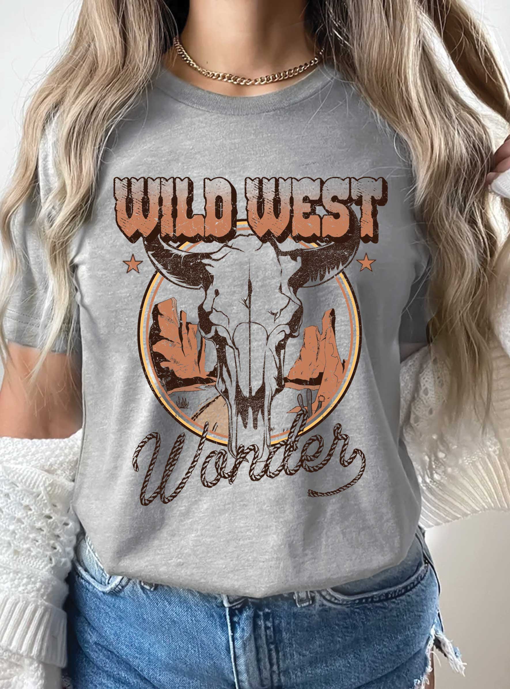 Wild West Wonder Graphic Tshirts