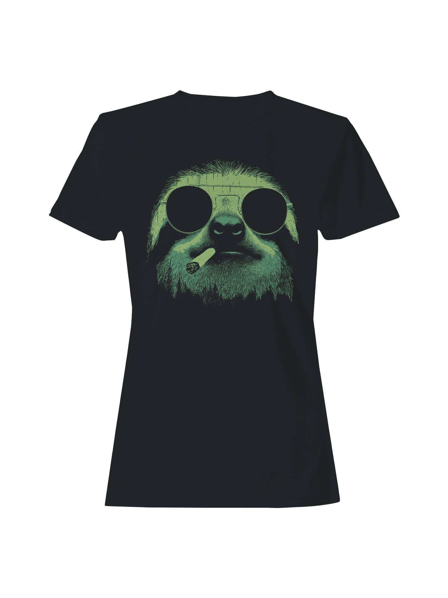 Cool Sloth in Shades Design Women's T-Shirt