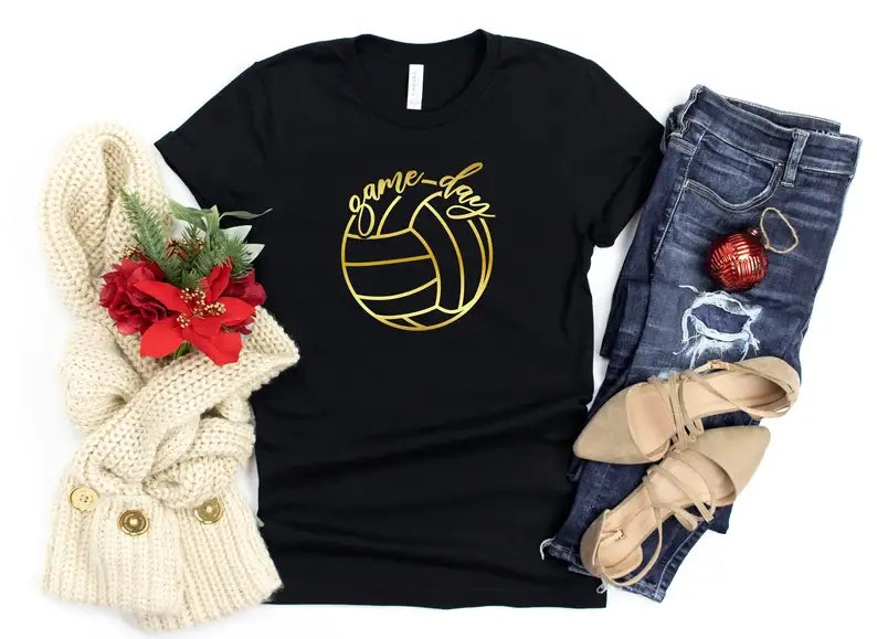 Volleyball Game Day T-Shirt
