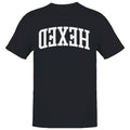 Hexed Bold Arched Typography Men's T-Shirt