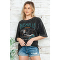 Nashville- Oversize Mineral Wash T