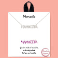 Gold-Dipped Mamacita Pendant Necklace