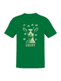 St. Patrick's Day Lucky Sheep in Sunglasses Men's Tee