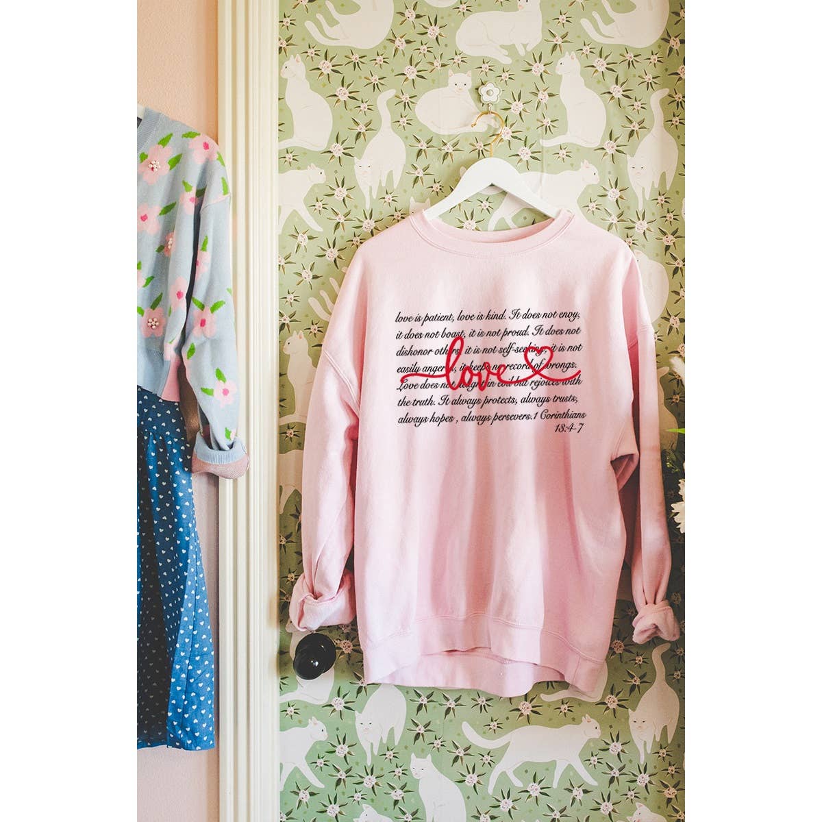Love Graphic Sweatshirts