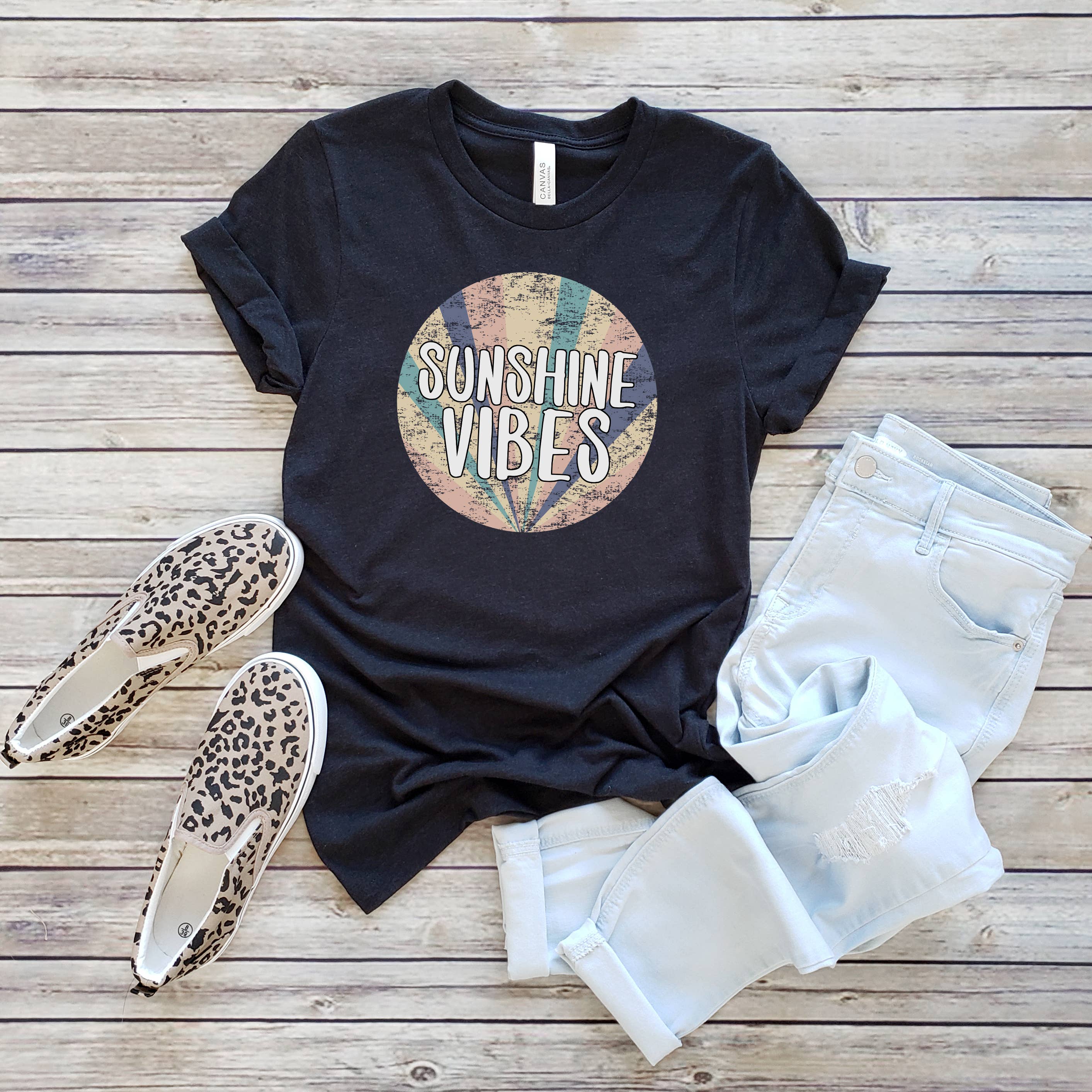 Sunshine Vibes Tee | Summer | Sizes XS-2XL