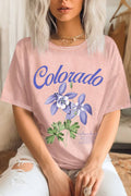 Colrado Columbine Mineral Graphic Tshirts