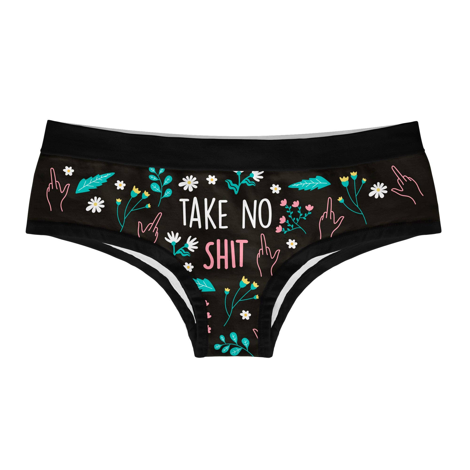 Take No Shit Give No Fucks Hipster Underwear