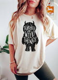 Teacher of Wild Things Funny Teacher Bk T-Shirt
