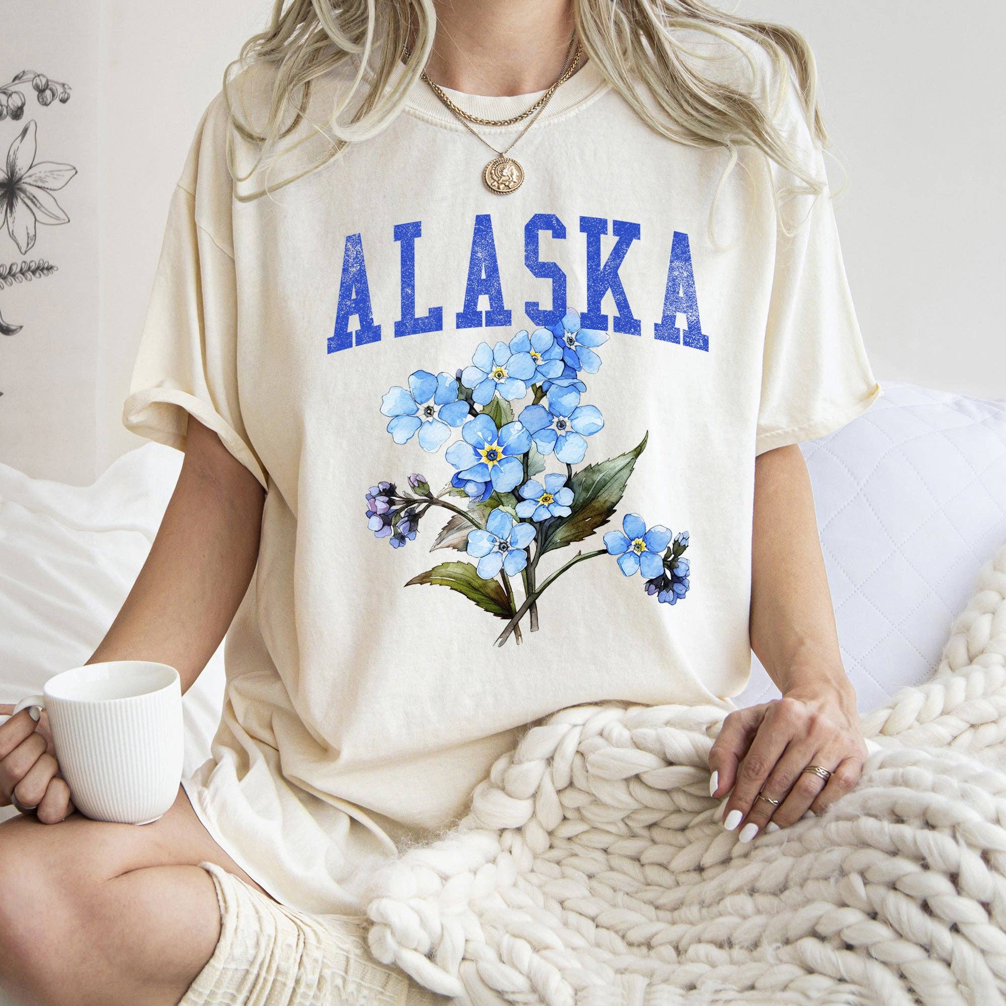 Alaska State Flower T-Shirt