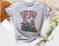 I'm Not Always A Train Wreck Funny Retro Ringer T-Shirt
