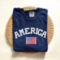 Comfort Colors America Shirt, Patriotic Tees