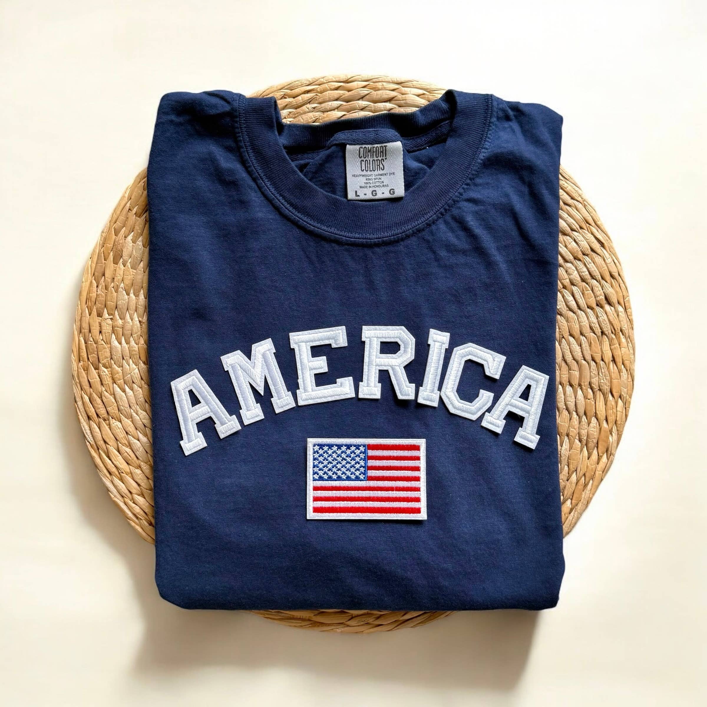 Comfort Colors America Shirt, Patriotic Tees