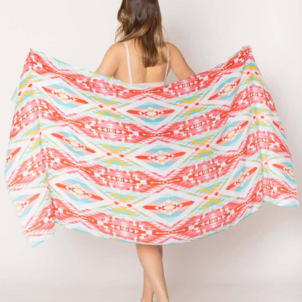 Aztec Print Women Lightweight Scarves
