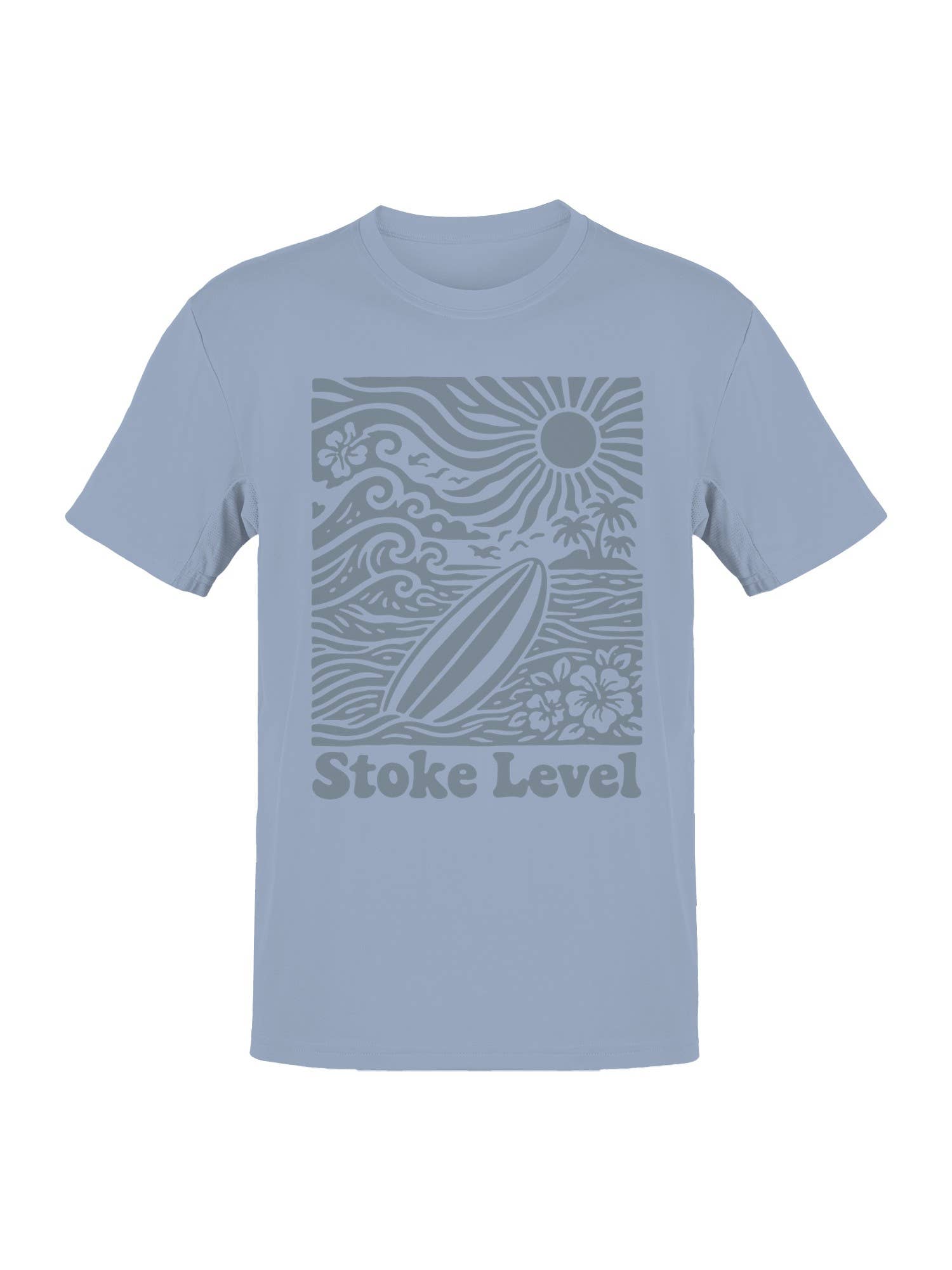 Surf Stoke Level Beach Vibes Men's T-Shirt
