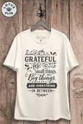 Grateful For Small Things Graphic Top