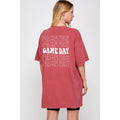 Game Day Graphic Oversized Tee