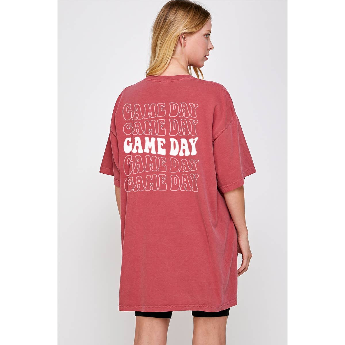 Game Day Graphic Oversized Tee
